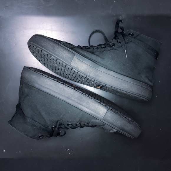 Keuka SureGrip Element Hi-top Black Canvas Men’s 9 - Picture 5 of 6